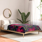 New Zealand Rata floral print (Night) Comforter Gallery Image 2
