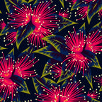 New Zealand Rata floral print (Night) Coffee Mug Gallery Image 2