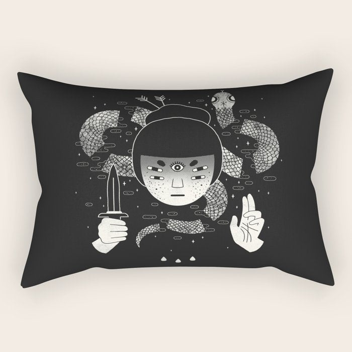 Sacrifice Rectangular Pillow Gallery Image 1