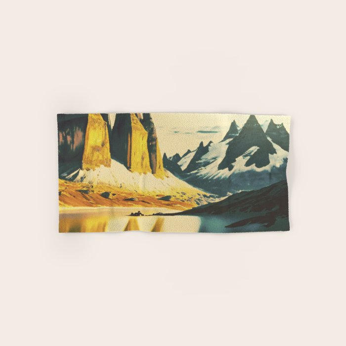 Travelling the Zenken Plains Bath Towel Gallery Image 1