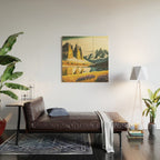 Travelling the Zenken Plains Wood Wall Art Gallery Image 2