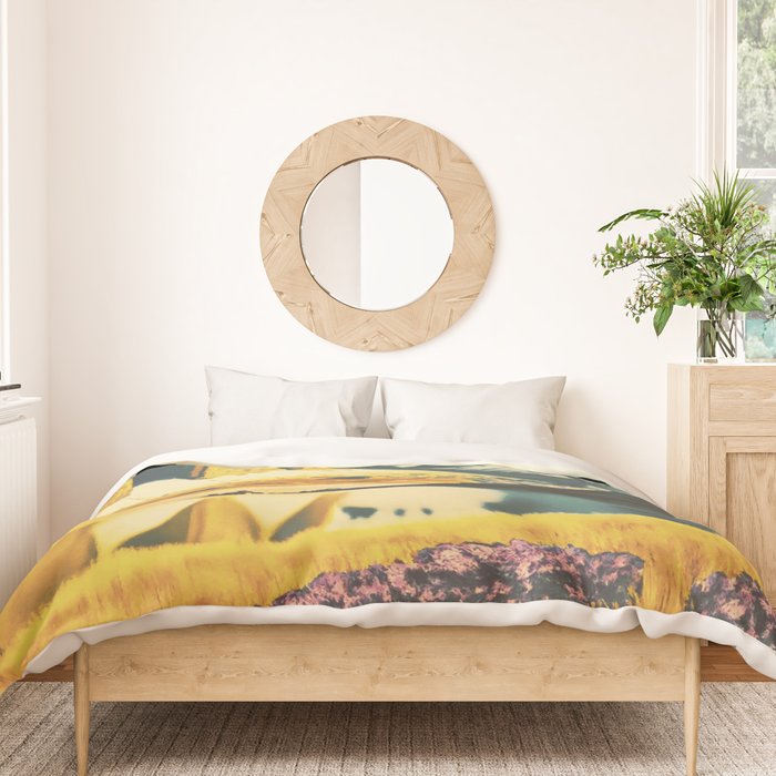 Travelling the Zenken Plains Duvet Cover Gallery Image 3