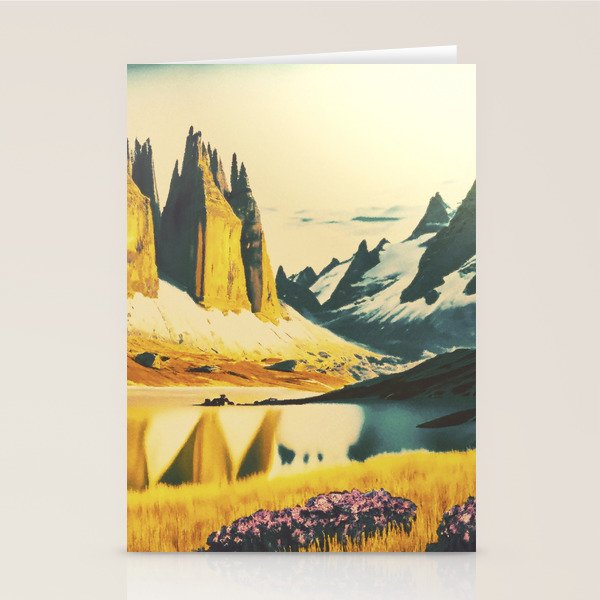 Travelling the Zenken Plains Stationery Card Gallery Image 1