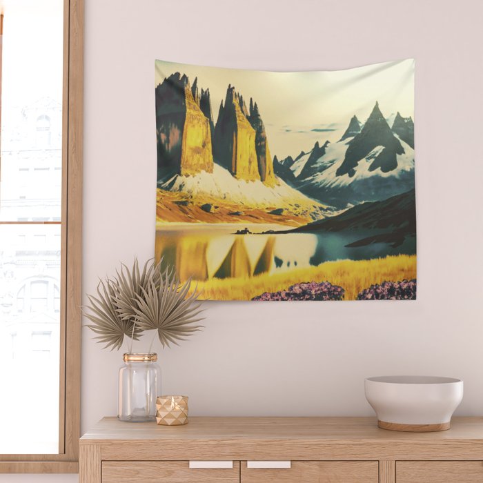 Travelling the Zenken Plains Wall Tapestry Gallery Image 2