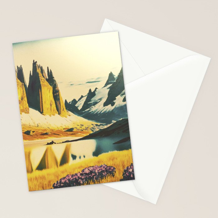 Travelling the Zenken Plains Stationery Card Gallery Image 2