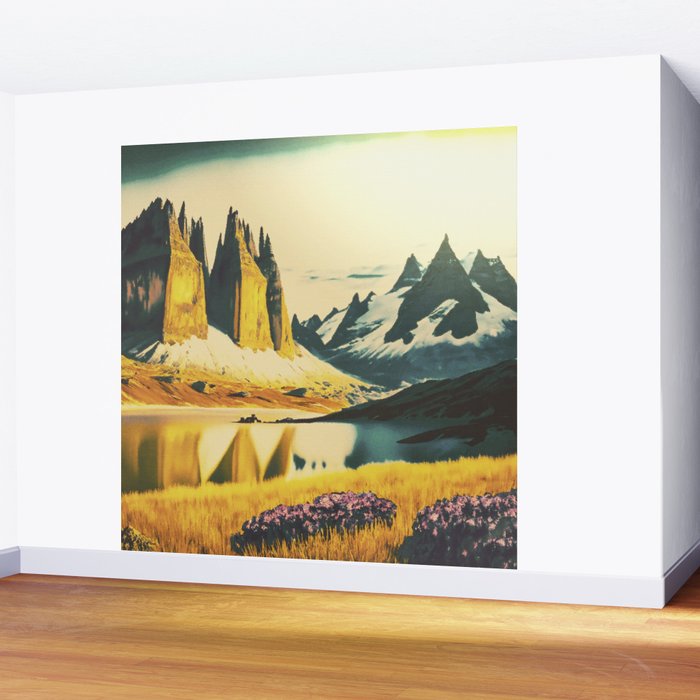 Travelling the Zenken Plains Wall Mural Gallery Image 2