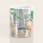 Moroccan Dream - Brunette Hair (Other Hair & Skin Tones Available) Coffee Mug Gallery Image 4