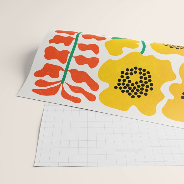 Flowers & Branches II Wrapping Paper Gallery Image 2