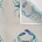 Atlantic Blue Crab Wall Tapestry Gallery Image 3