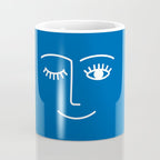 Wink (Sapphire Blue) Coffee Mug Gallery Image 4