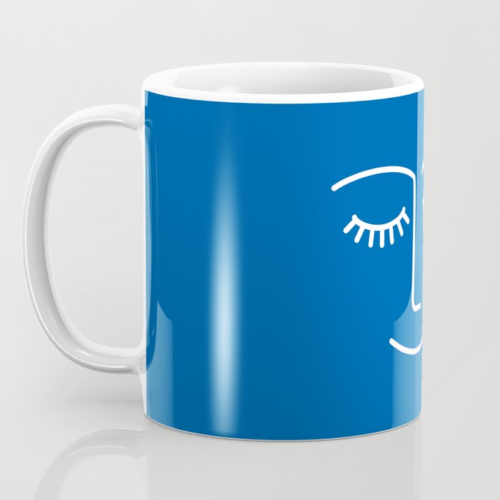 Wink (Sapphire Blue) Coffee Mug Gallery Image 3