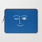 Wink (Sapphire Blue) Laptop Sleeve Gallery Image 1