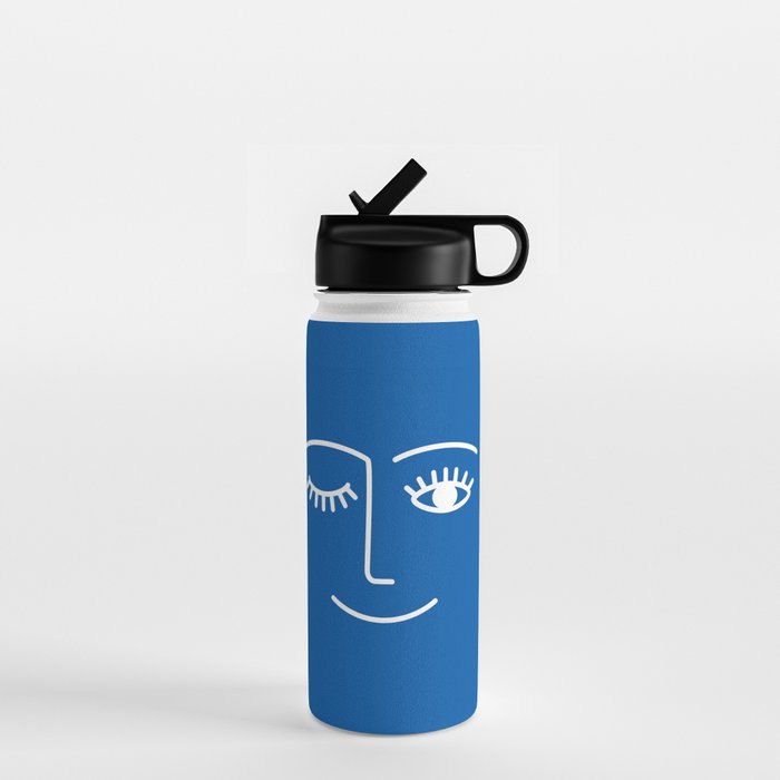 Wink (Sapphire Blue) Water Bottle Gallery Image 1