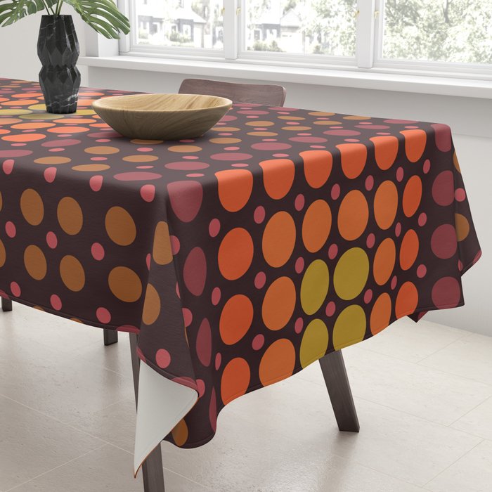 Dotted Retro Gradient - Hazel Tablecloth Gallery Image 3