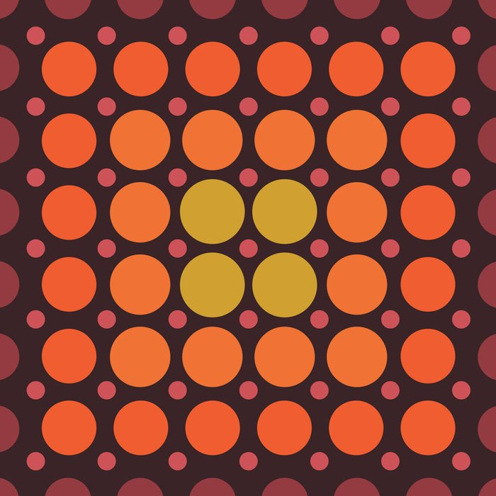 Dotted Retro Gradient - Hazel Coffee Mug Gallery Image 2