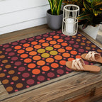 Dotted Retro Gradient - Hazel Outdoor Rug Gallery Image 2