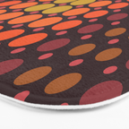 Dotted Retro Gradient - Hazel Bath Mat Gallery Image 3