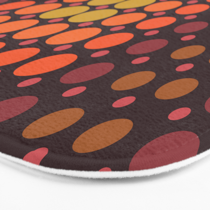 Dotted Retro Gradient - Hazel Bath Mat Gallery Image 3