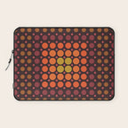 Dotted Retro Gradient - Hazel Laptop Sleeve Gallery Image 1