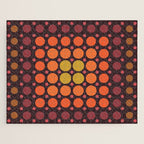 Dotted Retro Gradient - Hazel Jigsaw Puzzle Gallery Image 1