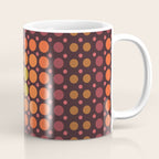 Dotted Retro Gradient - Hazel Coffee Mug Gallery Image 1