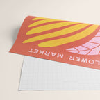 Sunglow & Cotton Candy: Les Fleurs | Flower Market Color Series 05 Wrapping Paper Gallery Image 2