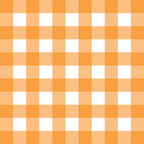 Orange gingham pattern Coffee Mug Gallery Image 2