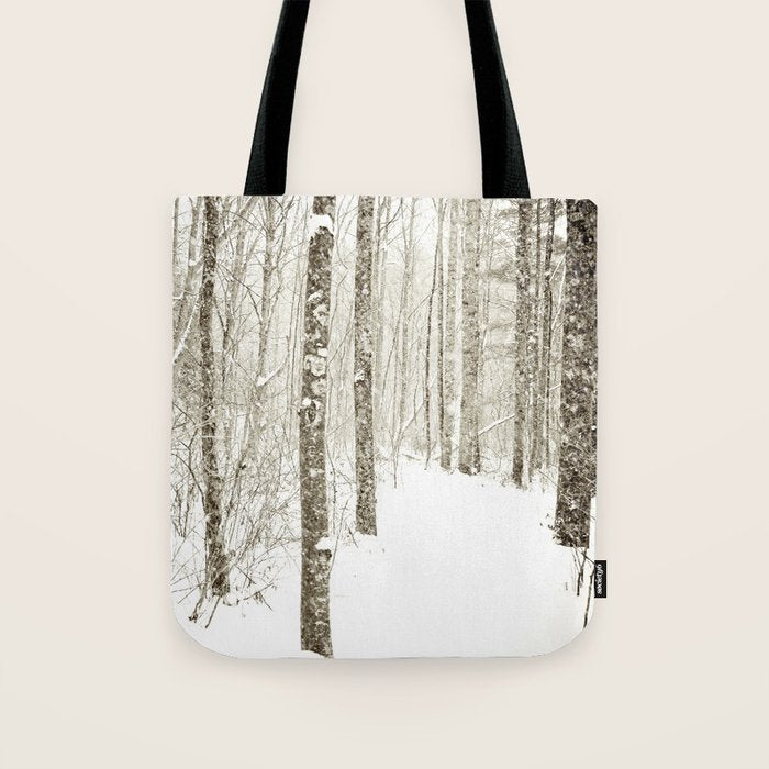 Wintry Mix Tote Bag Gallery Image 1