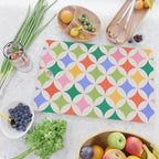 Festive Geometry Pattern Cutting Board Gallery Image 2