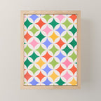 Festive Geometry Pattern Mini Art Print Gallery Image 1