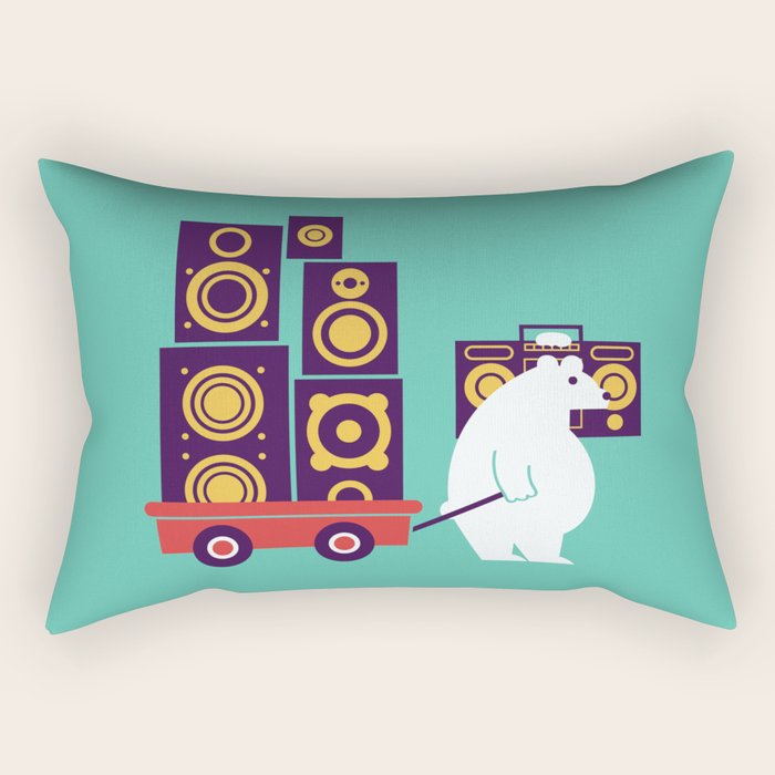 Ready to Jam Rectangular Pillow Gallery Image 2