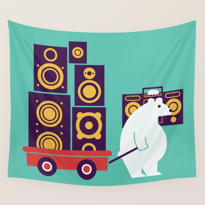 Ready to Jam Wall Tapestry Gallery Image 4
