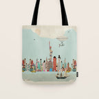 visit new york Tote Bag Gallery Image 1