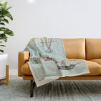 visit new york Throw Blanket Gallery Image 1