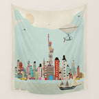 visit new york Wall Tapestry Gallery Image 4