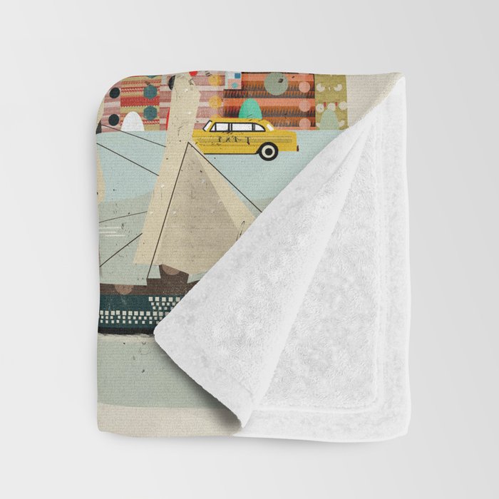 visit new york Throw Blanket Gallery Image 3