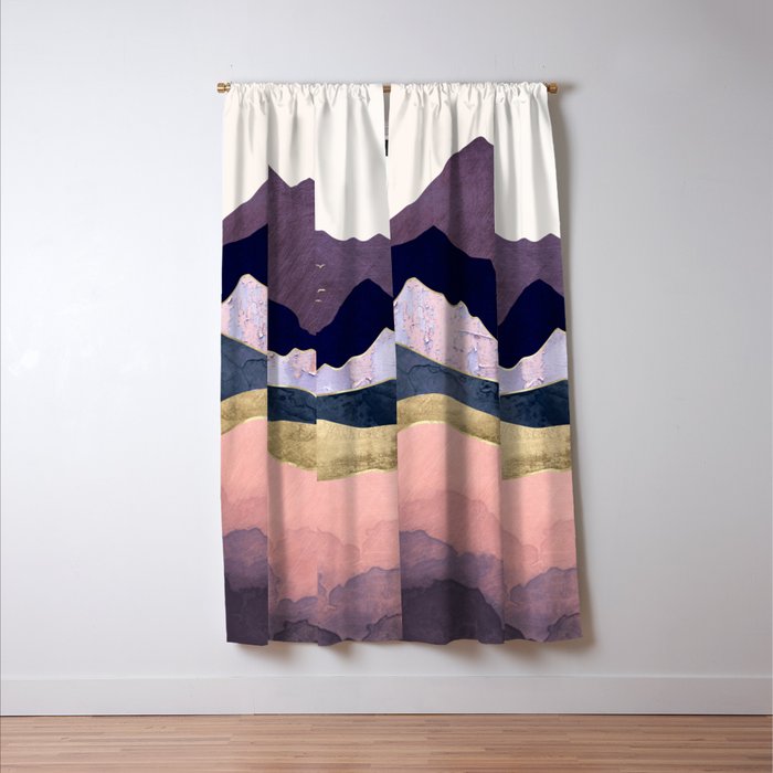 Mauve Mist Window Curtain Gallery Image 3