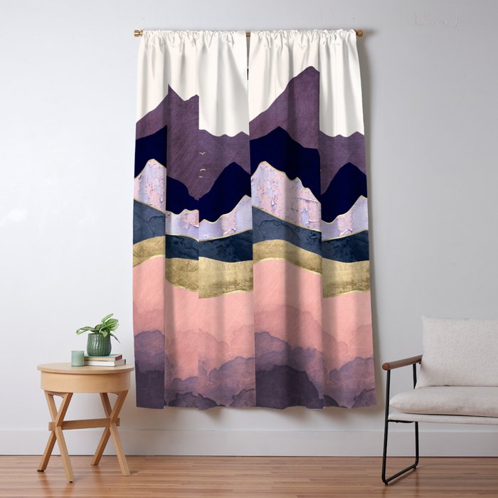 Mauve Mist Window Curtain Gallery Image 1