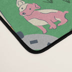 Fursics Cute Dog Park Physics Learning Pattern by Carrie Cantwell Educational STEM Playmat Design Desk Mat Gallery Image 4