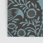 Tropical pattern black Poster Gallery Image 3