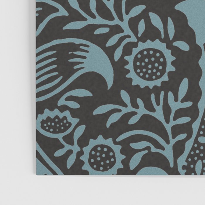 Tropical pattern black Poster Gallery Image 3