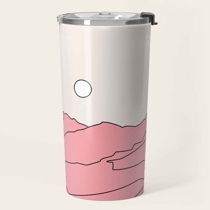 Abstract Landscape 28F Travel Mug Gallery Image 2