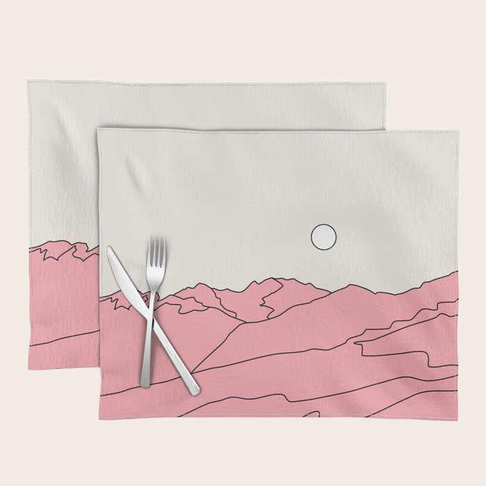 Abstract Landscape 28F Placemat Gallery Image 1