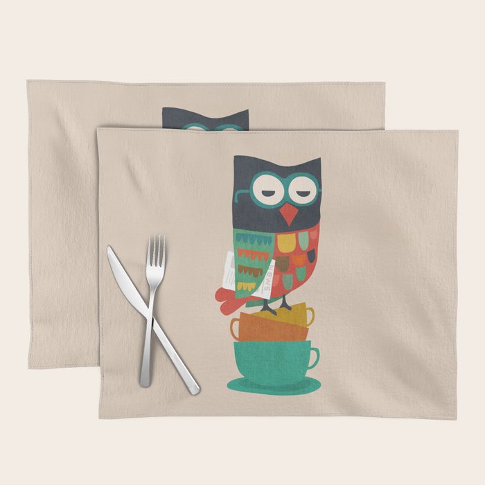 Morning Owl Placemat Gallery Image 1