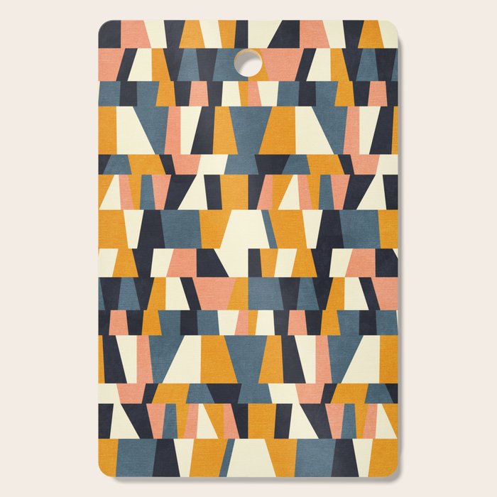 chequers irregular shapes Cutting Board Gallery Image 1