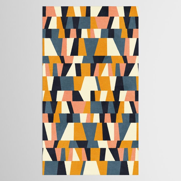 chequers irregular shapes Tablecloth Gallery Image 2