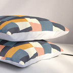 chequers irregular shapes Pillow Sham Gallery Image 3