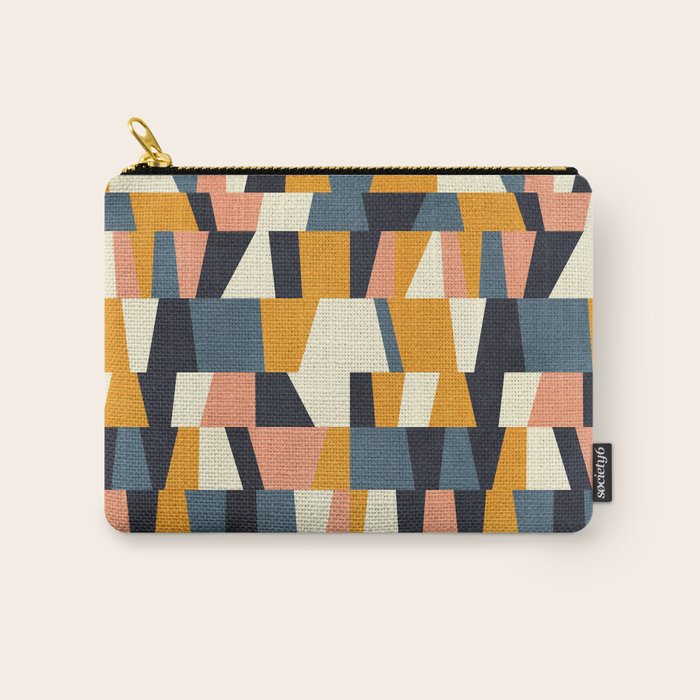 chequers irregular shapes Carry All Pouch Gallery Image 1
