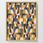 chequers irregular shapes Serving Tray Gallery Image 1