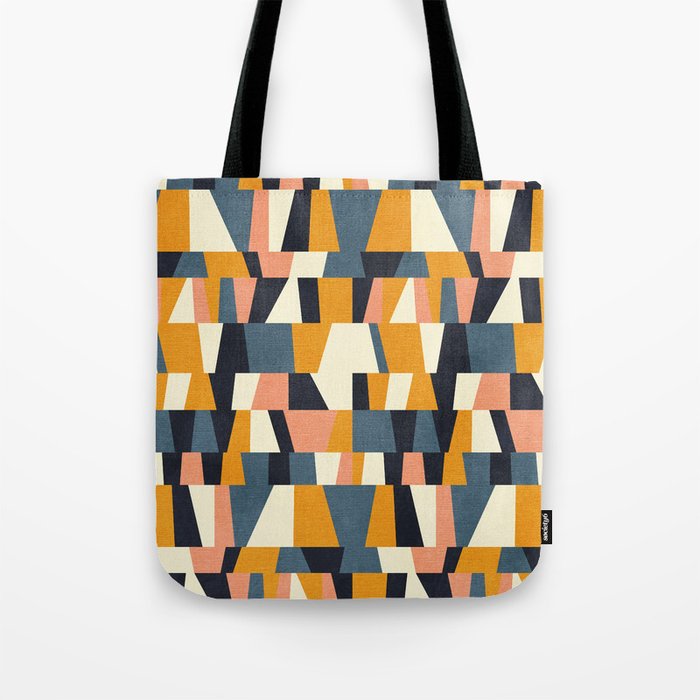 chequers irregular shapes Tote Bag Gallery Image 1